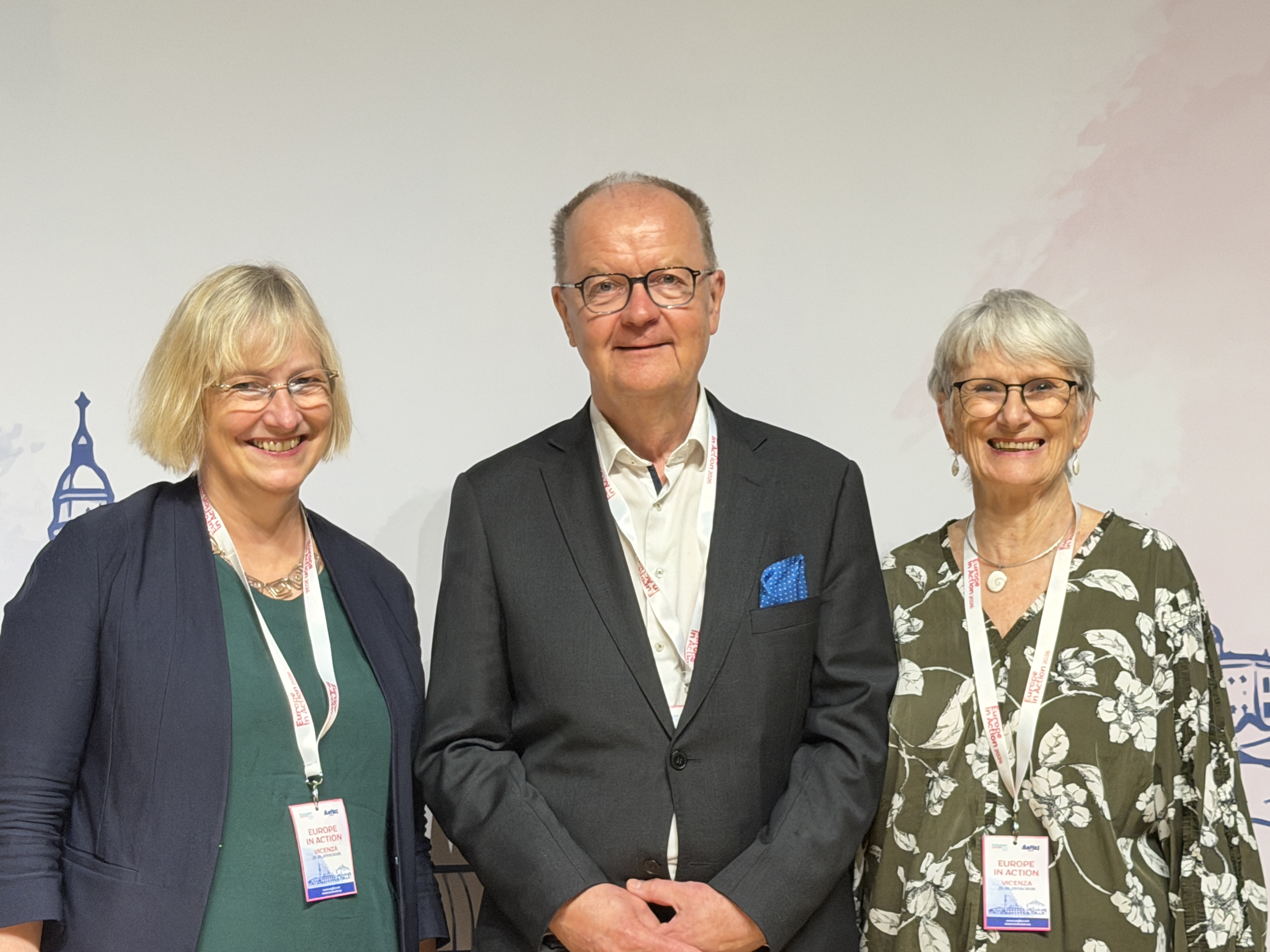 Jeanne Nicklas-Faust, Jyrki Pinomaa and Maureen Piggot