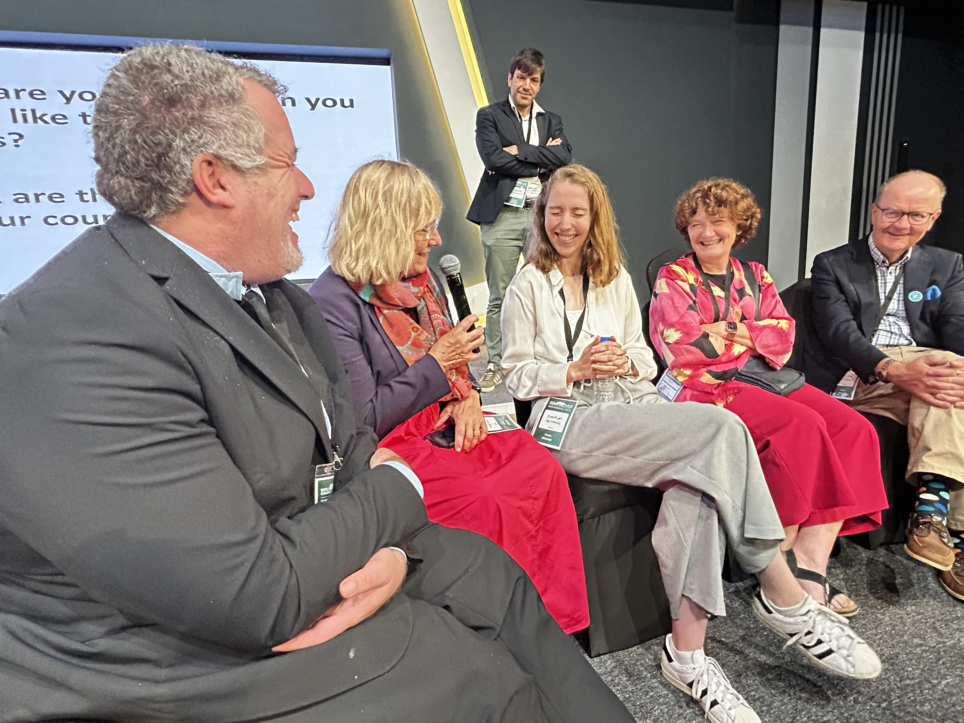 Jyrki at World Congress session
