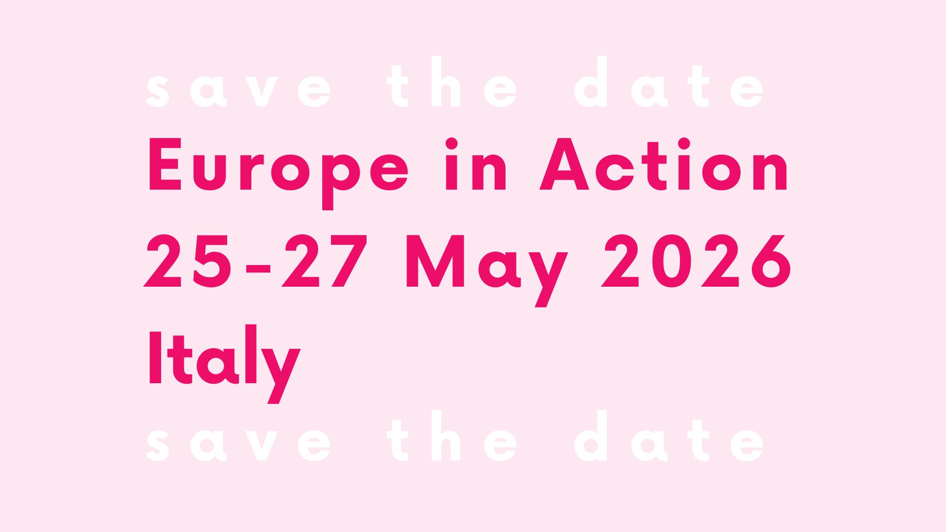 Europe in Action 2026