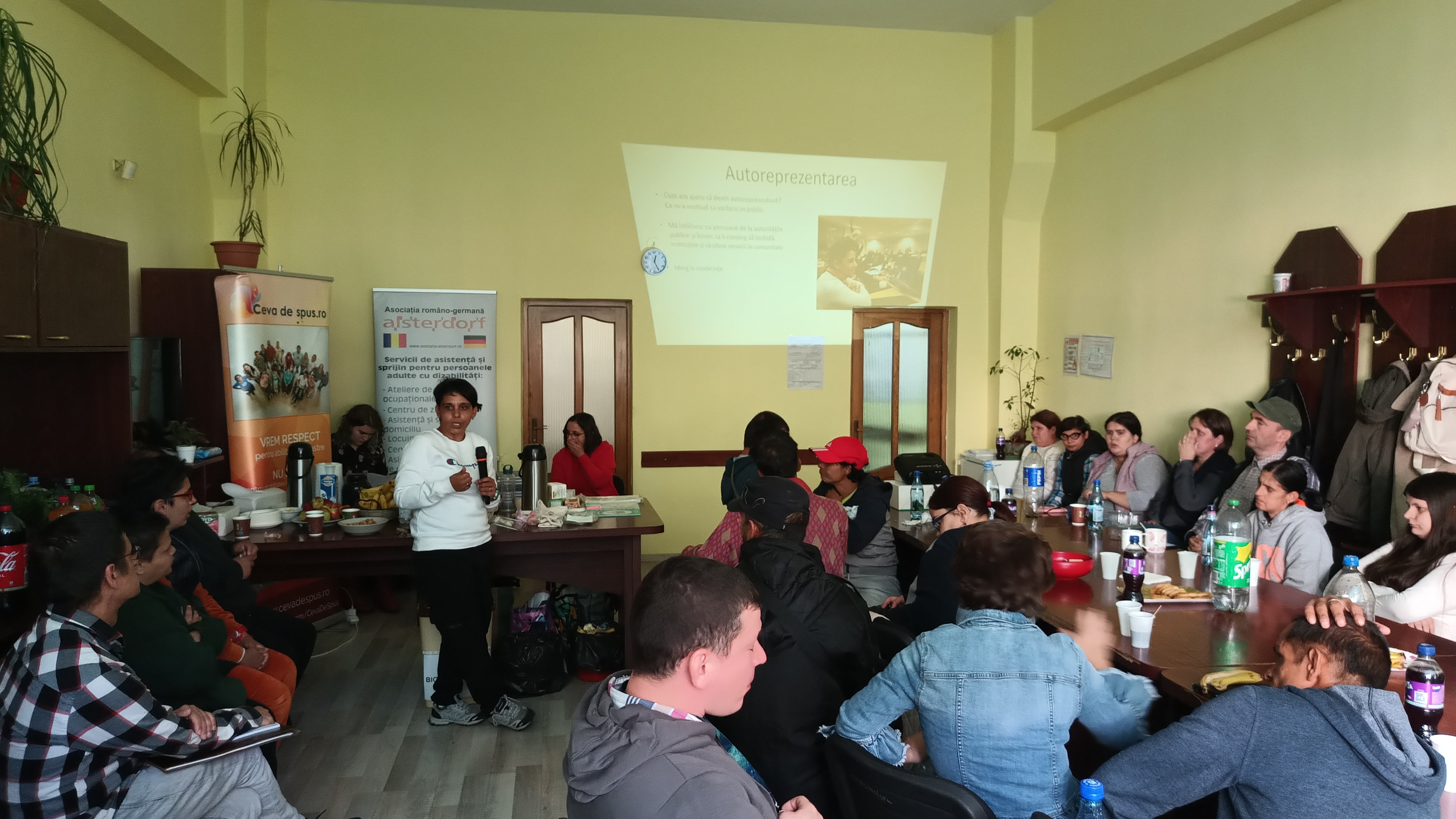 Self-advocates' training in Romania