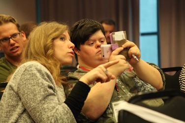 Participants at Europe in Action conference